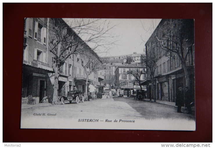 SISTERON - Rue De PROVENCE - Sisteron