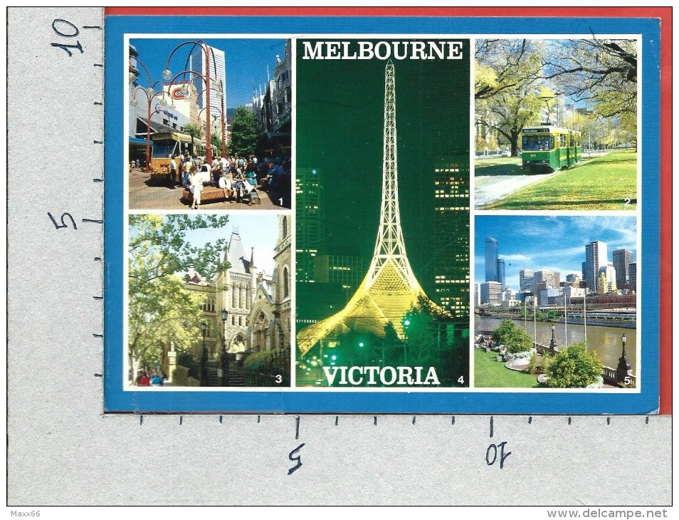 CARTOLINA VG AUSTRALIA - VICTORIA - Melbourne - Vedutine - 10 X 15 - ANN. 1999 - Melbourne