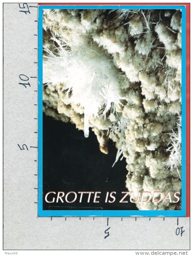 CARTOLINA VG ITALIA - SANTADI (CA) - Grotte Is Zuddas - Aragoniti Aciculari - 10 X 15 - ANN. 2004 - Cagliari