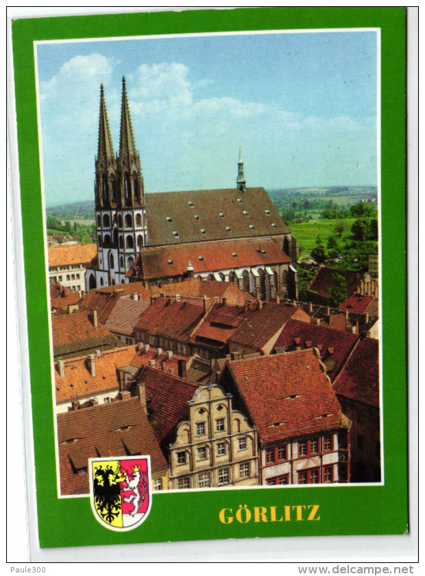 Görlitz - Altstadt Mit Vogtshof Und Peterskirche - Gelaufen - Görlitz