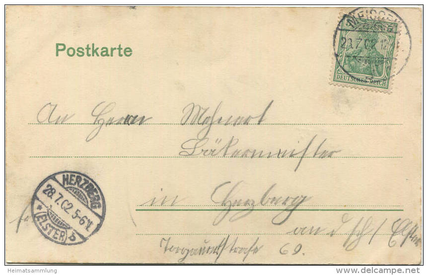 Gruss Aus Sörnewitz - Gasthof Sörnewitz - Verlag Brück & Sohn Meissen Gel. 1902 - Coswig