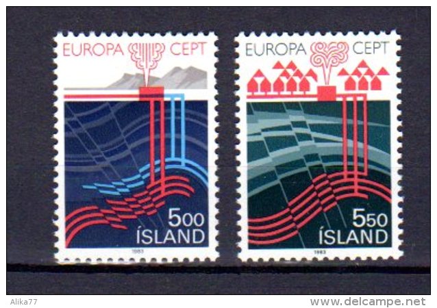 ISLANDE     Neuf **     Y. Et T.     N° 551 / 552     Cote: 25,00 Euros - Unused Stamps