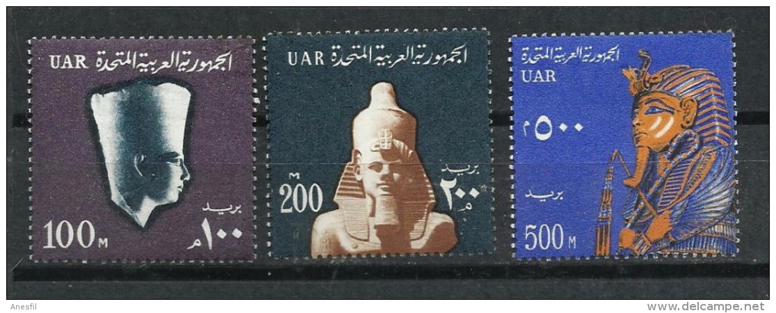 Egipto. 1964_Correo Ordinario. Finales De Serie. - Unused Stamps