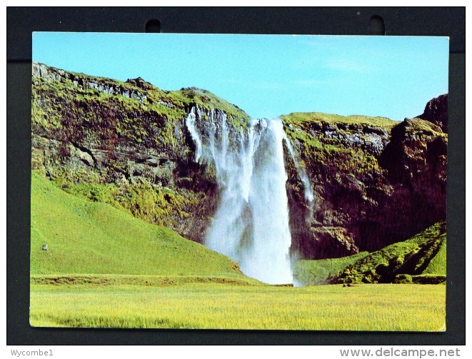 ICELAND  -  Seljalandsfoss Waterfall  Unused Postcard - Iceland