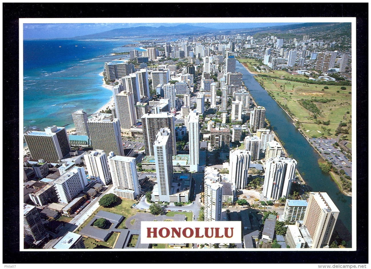 Honolulu / Postcard Not Circulated - Honolulu