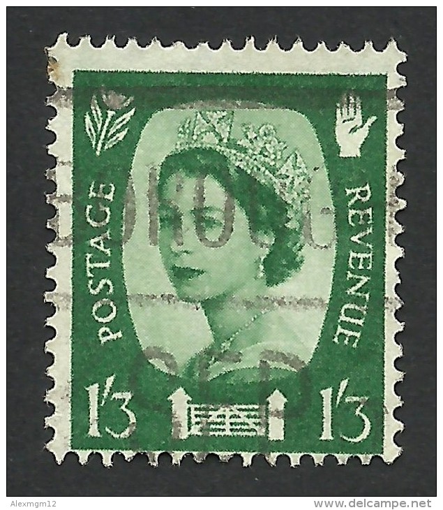 Northern Ireland, 1 S. 3 P. 1958, Sc # 5, Mi # 3x, Used - Northern Ireland