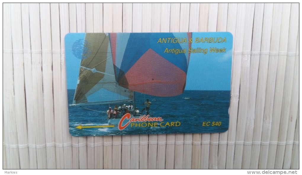 Phonecard Antiga & Babuda 7CATC Used Rare ! - Antigua U. Barbuda