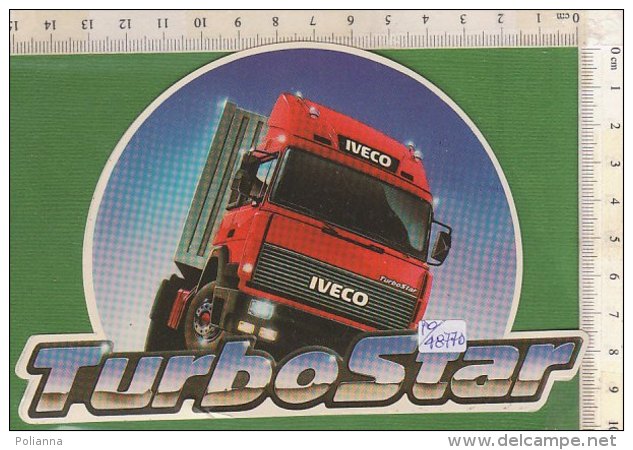 PO4877D# ADESIVO STICKERS - CAMION IVECO TURBO STAR - Camion