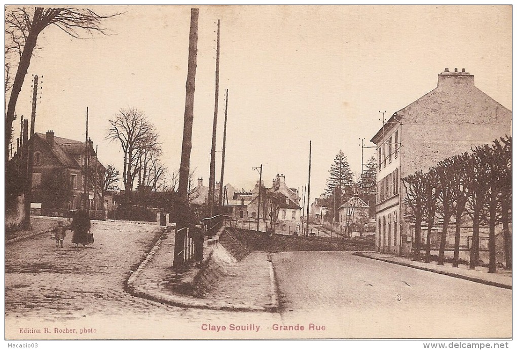 77 Seine Et Marne  :  Claye Souilly   Grande Rue      Réf  1581 - Claye Souilly