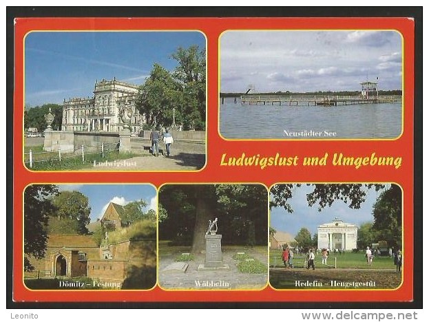 LUDWIGSLUST Und Umgebung Redefin Hengstgestüt Wöbbelin Dömitz Festung Neustädter See 1994 - Ludwigslust