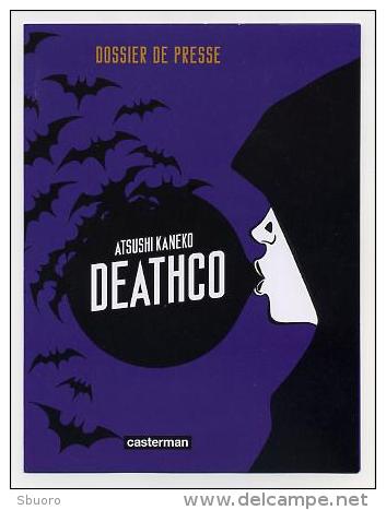 Dossier De Presse Manga  Deathco - Atsushi Kaneko - Editions Casterman - Press Books