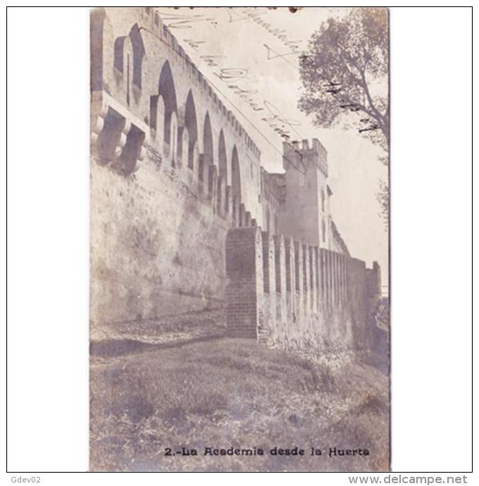 GDLJRTP6749-LFTD11662.Tarjeta Postal DE GUADALAJARA.Casas,edificios Y LA ACADEMIA EN GUADALAJARA - Guadalajara