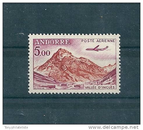 Timbres D´andorre De 1961/64  PA  N°7  Neuf ** - Poste Aérienne