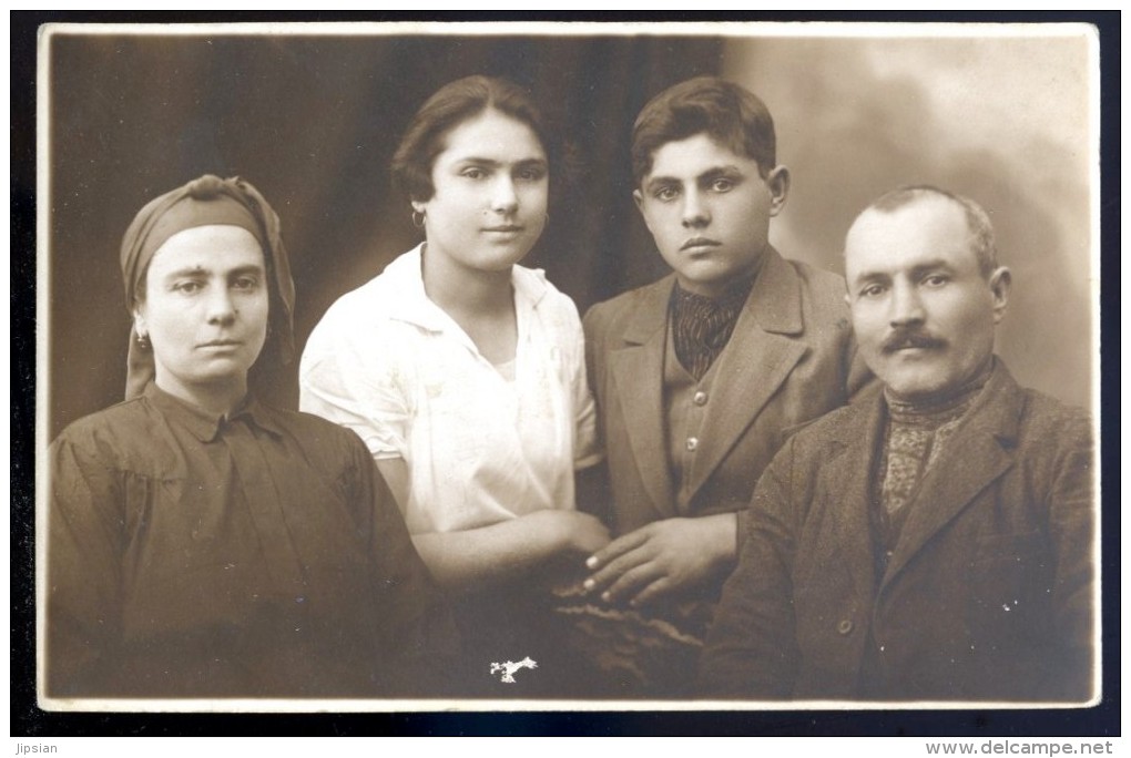 Cpa Carte Photo Bulgarie Famille    LIOB41 - Bulgarie