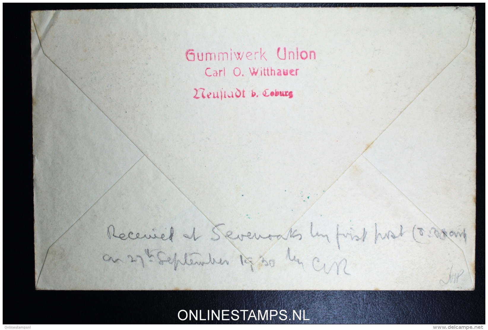 Graf Zeppelin Fahrt Rund Um Die Ostsee 1930   LZ 127   Mi 423  über Berlin C 2 Luftpostamt Nach England - Luft- Und Zeppelinpost