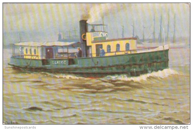 Hamburger Hafenfaehrboot Harbor Boat - Tugboats