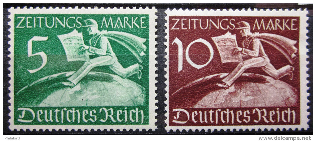 ALLEMAGNE EMPIRE                 Journaux 1/2                 NEUFS - Andere & Zonder Classificatie