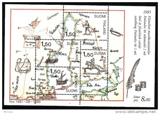 Finlande 1985 - Bloc Yv.no.1 Neuf** - Blocchi E Foglietti