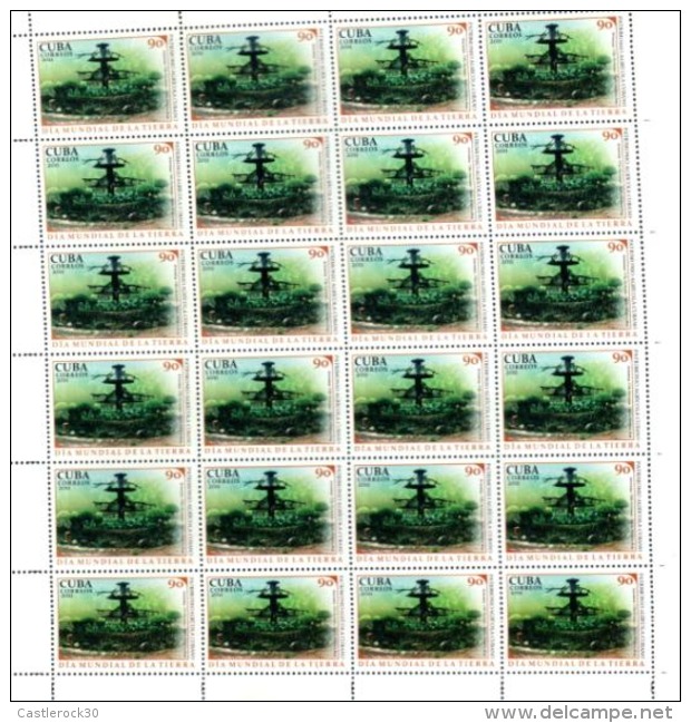 RM)2011,CUBA,SET(2),IN FULLSHEETS,” DAY OF THE TREE”,MNH. - Lots & Serien