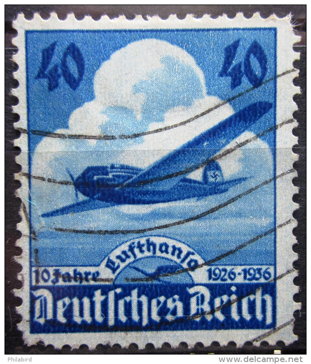 ALLEMAGNE EMPIRE                 PA 54               OBLITERE - Poste Aérienne & Zeppelin