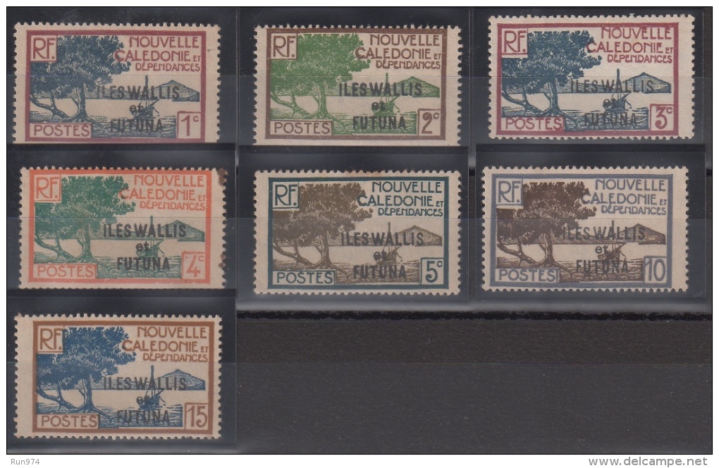 WALLIS ET FUTUNA - TIMBRES NEUFS NLLE CALEDONIE SURCHARGES - DP22 - Other & Unclassified