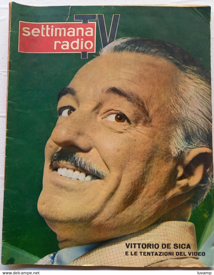 SETTIMANA RADIO TV N. 9  DEL   26 FEBBRAIO-5 MARZO 1960 (CART 54) - Televisione