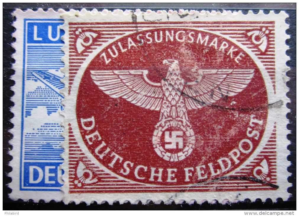 ALLEMAGNE EMPIRE                 FELDPOST  1/2               OBLITERE - Occupation 1938-45