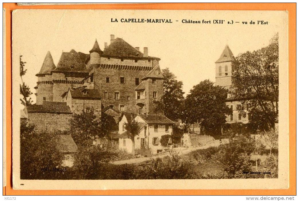 MBZ-19  Lacapelle-Marival. Non Circulé. Château Fort Vu De L'Est. Non Circulé - Lacapelle Marival