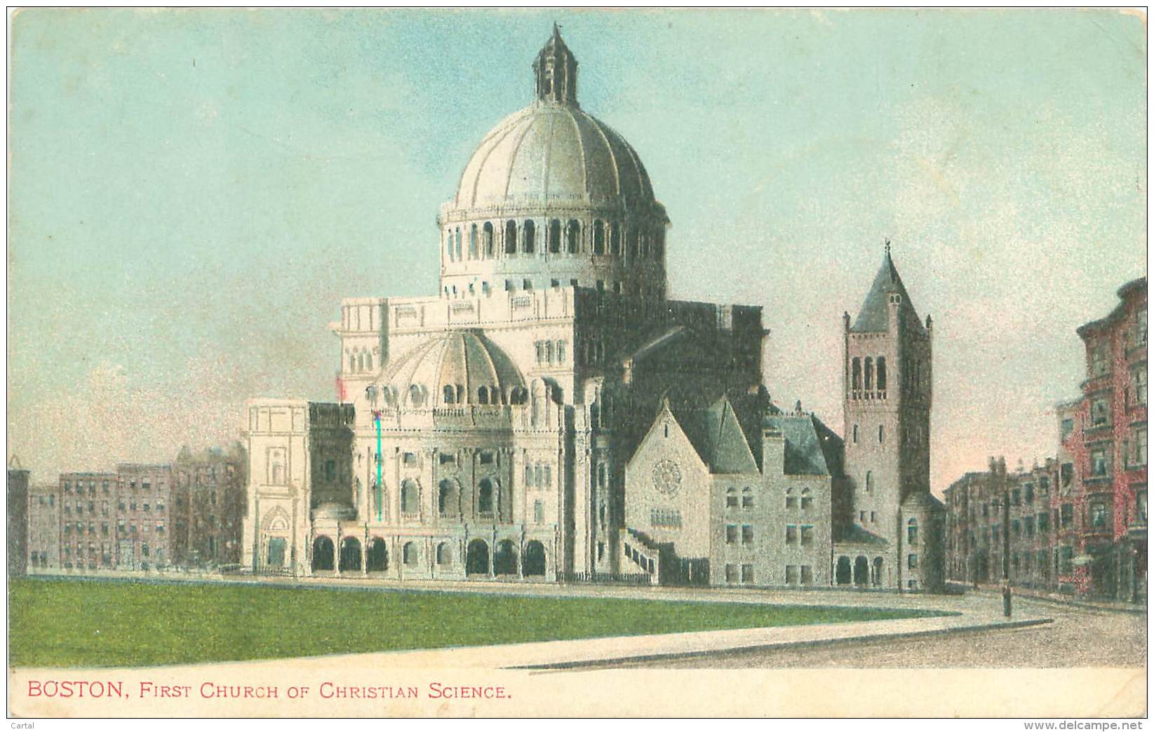 BOSTON - First Church Of Christian Science - Boston