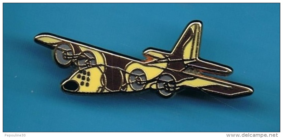 1 PIN'S //   ** AVION ** LOCKHEED ** C 130 HERCULES ** . (Boussemart) - Militaria