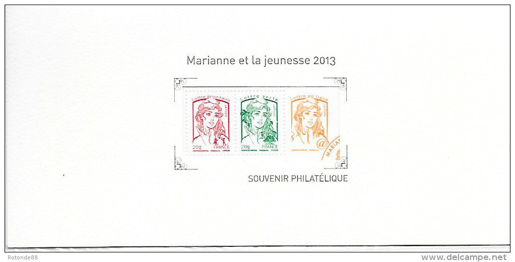 Souvenir Neuf Sous Blister " MARIANNE DE LA JEUNESSE" - Blocs Souvenir