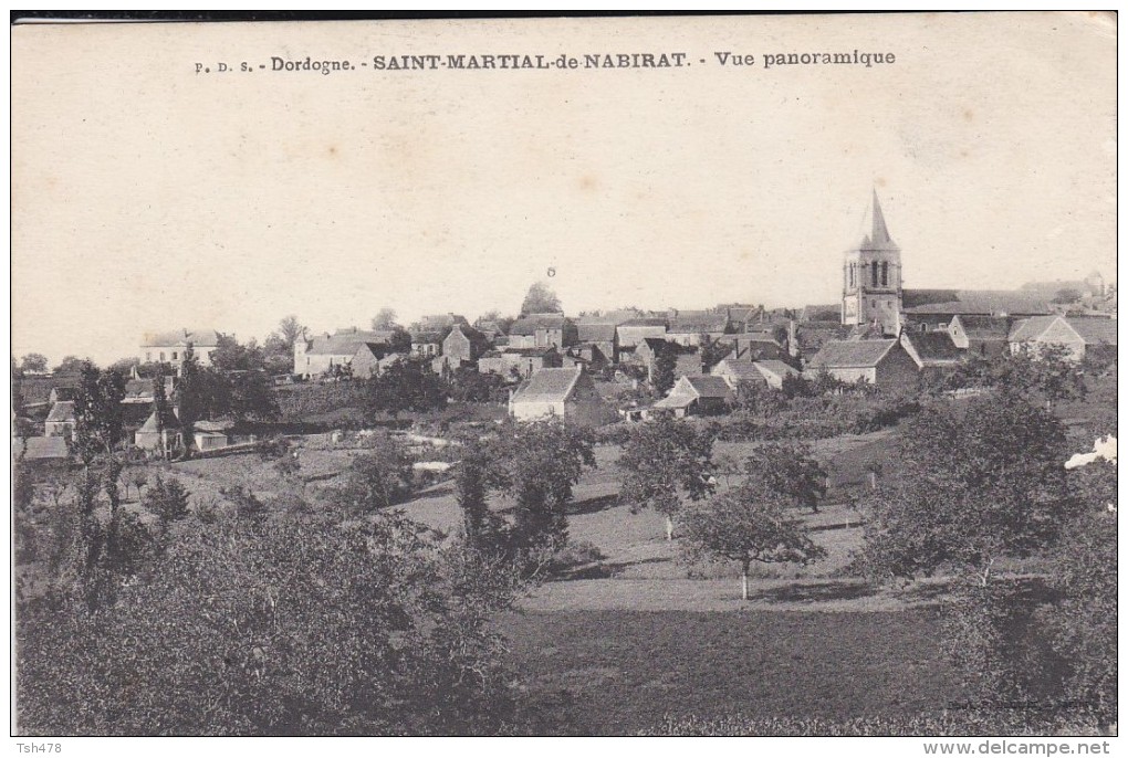 24----SAINT-MARTIAL-DE-NABIRAT--vue Panoramique--voir 2 Scans - Autres & Non Classés