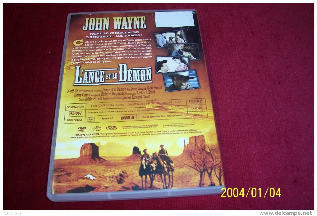 JOHN WAYNE  ° L´ANGE ET LE DEMON - Western / Cowboy