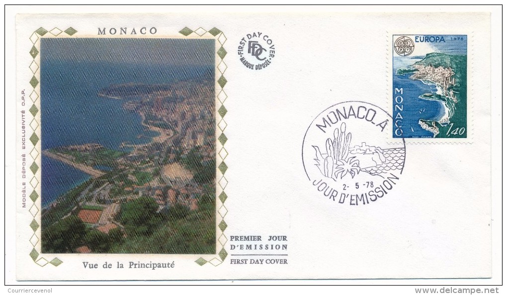 MONACO => 2 FDC => Europa 1978 - 2/05/1978 - FDC