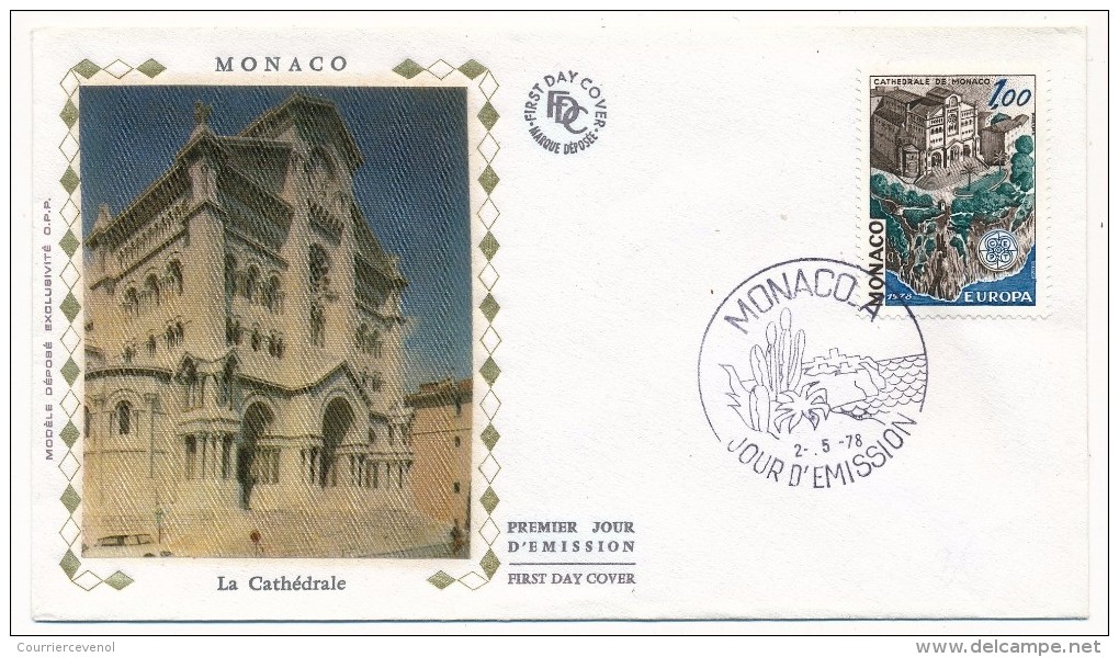 MONACO => 2 FDC => Europa 1978 - 2/05/1978 - FDC