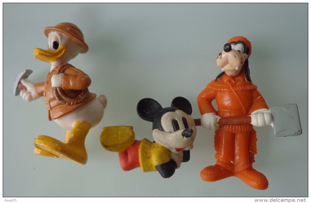 Lots De 3 Figurines "Mickey" - Disney