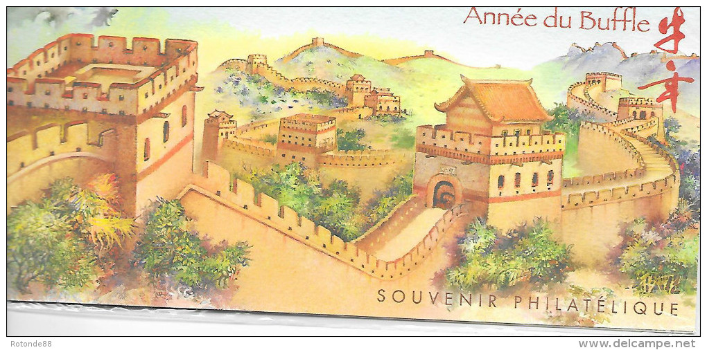 Souvenir Neuf Sous Blister "  ANNEE DU BUFFLE " - Blocs Souvenir