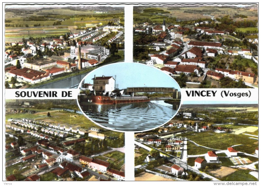 Carte Postale Ancienne De VINCEY - Vincey