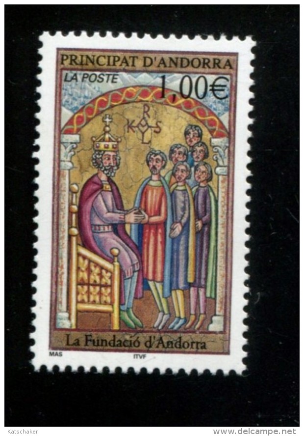 FRANS ANDORRA MINT NEVER HINGED POSTFRISCH EINWANDFREI NEUF SANS CHARNIERE YVERT 562 - Unused Stamps