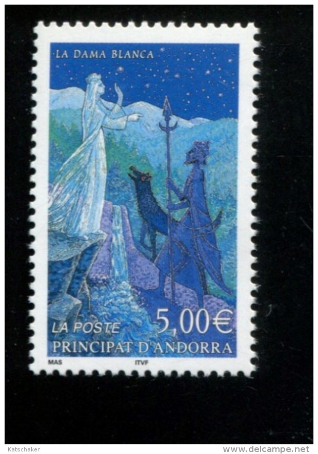 FRANS ANDORRA MINT NEVER HINGED POSTFRISCH EINWANDFREI NEUF SANS CHARNIERE YVERT 564 - Ungebraucht