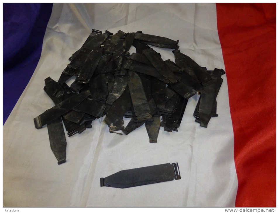 Lot De 10 Passe Bandes Pour Mitrailleuse AA52  ( AA 52 ) INDOCHINE ALGERIE ( MILITARIA ) - Armas De Colección