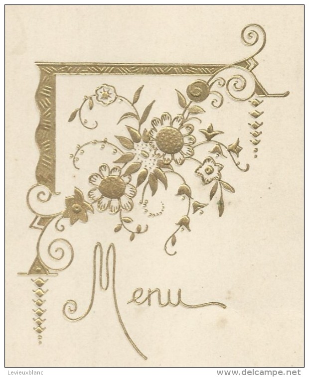 4     Menus  /Déjeuner-Diner /Lefebvre  / Ferdinand /1932      MENU168 - Menus