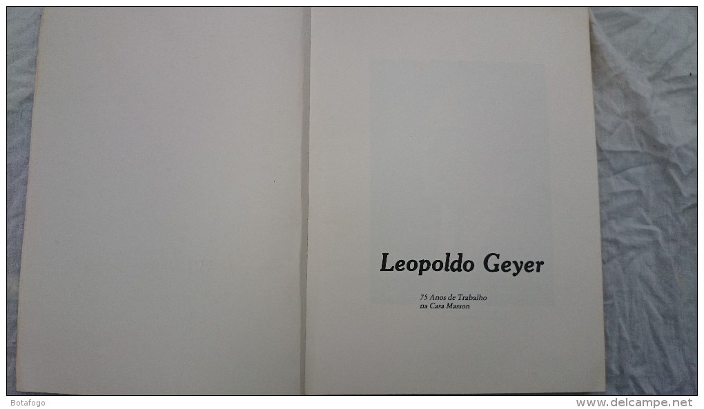 HISTORICO DOS 75 ANOS DE TRABALHO LEOPOLDO GEYER NA CASA MASSON!! - Revues & Journaux