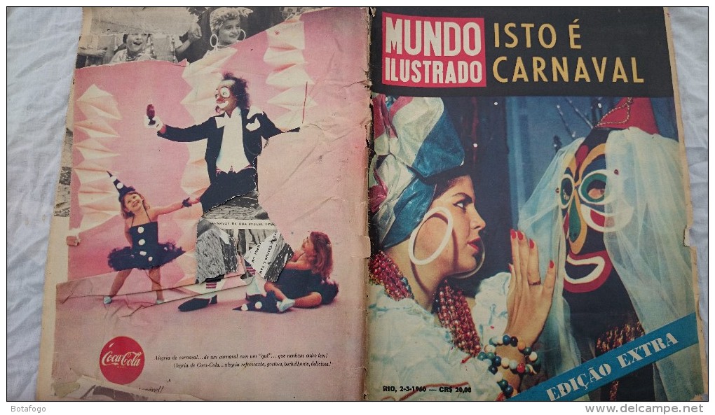 REVISTA MUNDO ILUSTRADO 02marco 1960, Edicao Extra O CARNAVAL - Zeitungen & Zeitschriften