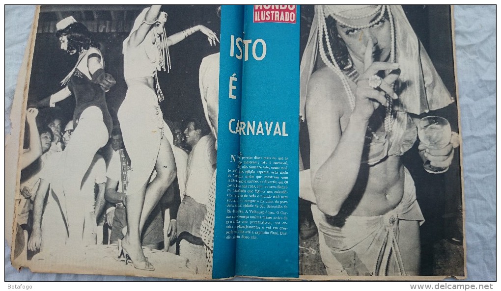 REVISTA MUNDO ILUSTRADO 02marco 1960, Edicao Extra O CARNAVAL - Revues & Journaux