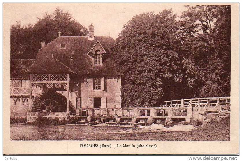 27 FOURGES  Le Moulin - Fourges