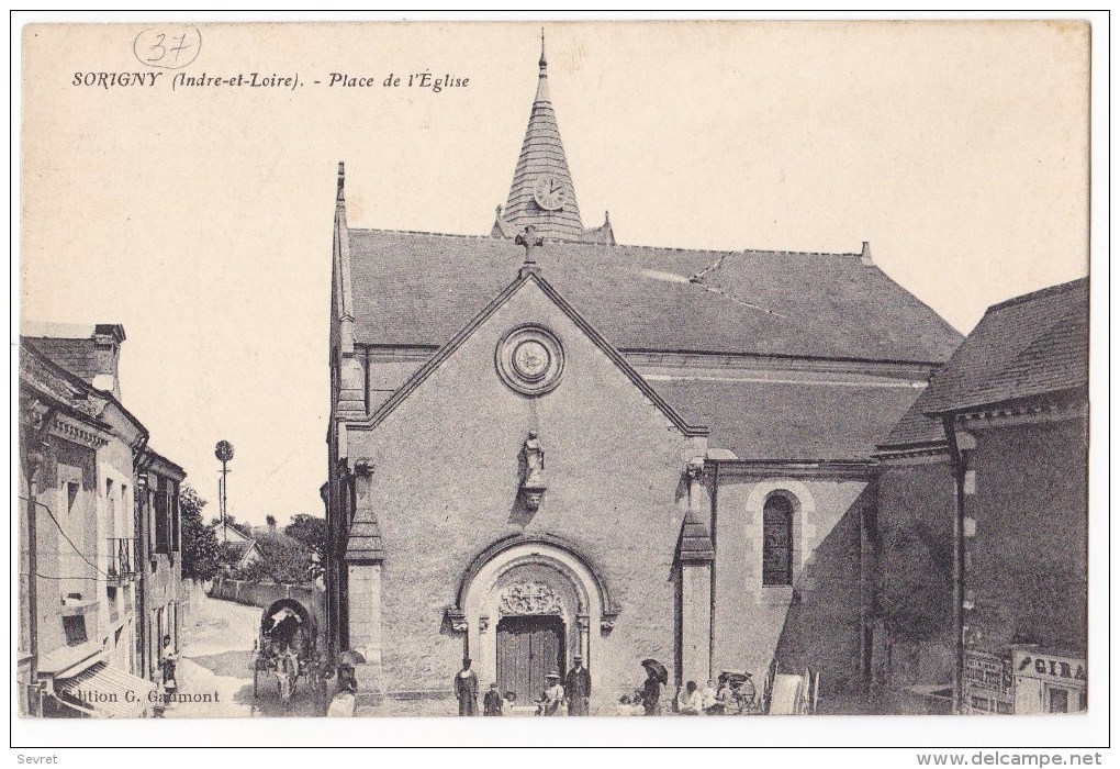 SORIGNY  - Place De L'Eglise. - Autres & Non Classés