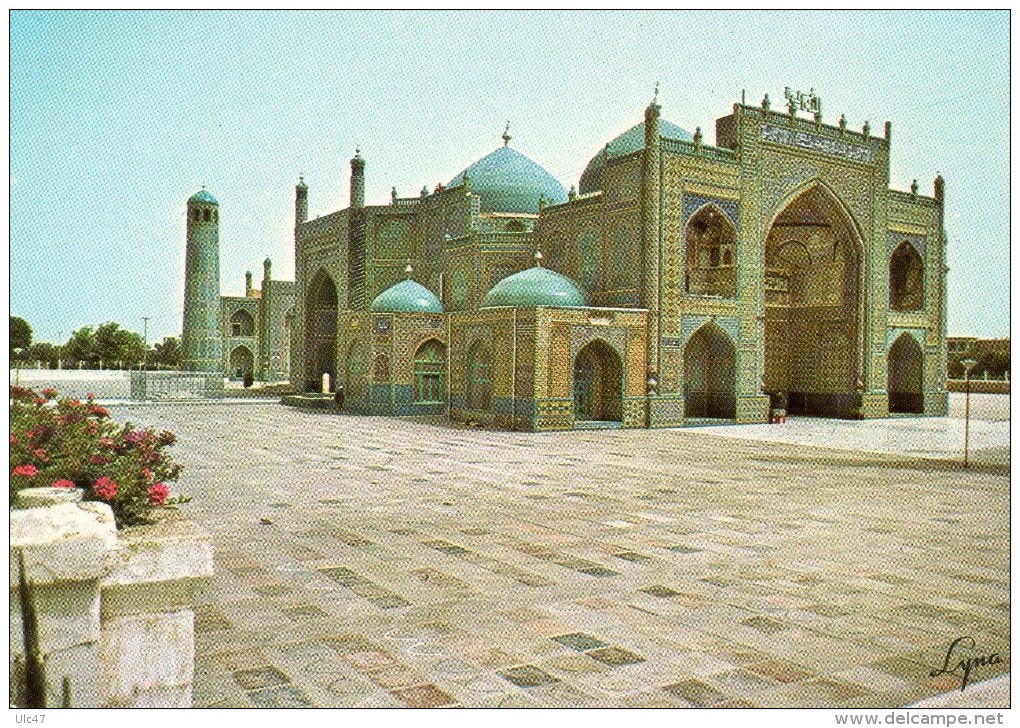 - AFGHANISTAN. - Le Mausolé D'Ali à Mazar-i-Charif. - Scan Verso - - Afganistán