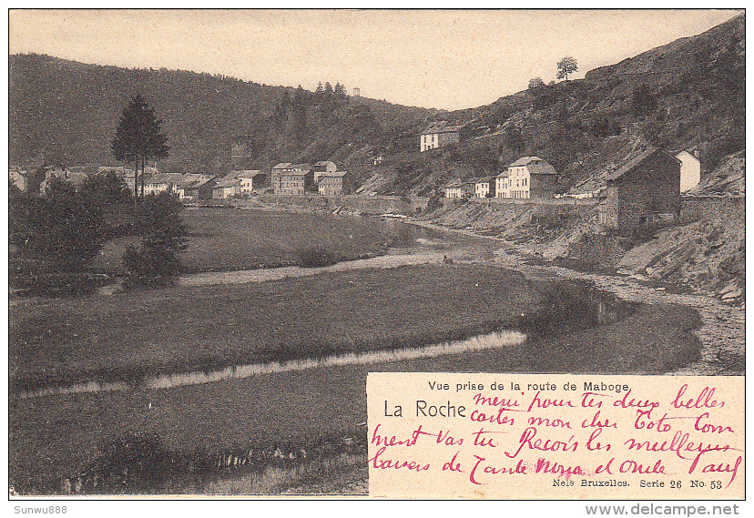 Laroche - Vue Prise De La Route De Maboge (Nels, Précurseur) - La-Roche-en-Ardenne