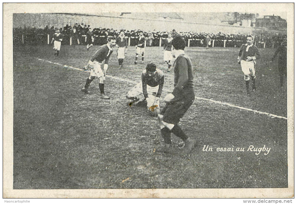 Un Essai Au Rugby - Rugby